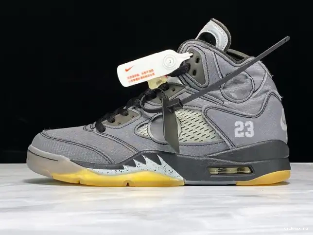 Rep MAX Jordan Air CT8480-001 5 Off-White Black x 0530